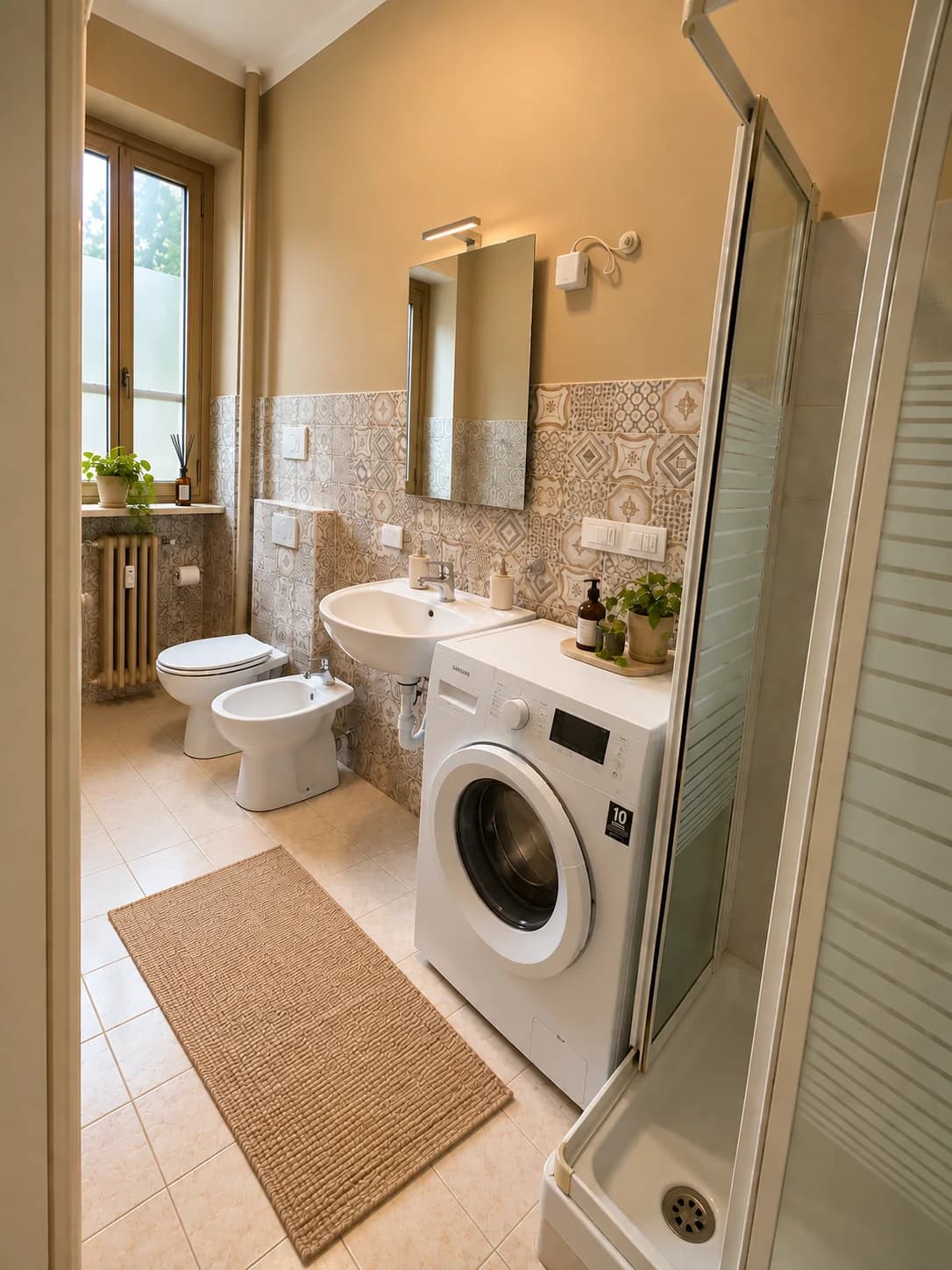 Bagno ristrutturato in Via Alessandro Cruto 18, Torino